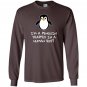 Penguin trapped human body Long Sleeve