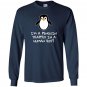 Penguin trapped human body Long Sleeve