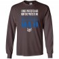 Proud military dad daughter soldier air force Long Sleeve
