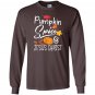 Pumpkin spice and jesus christ fall Long Sleeve