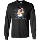 Purple rett syndrome awareness Long Sleeve