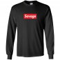 Savage box logo Long Sleeve