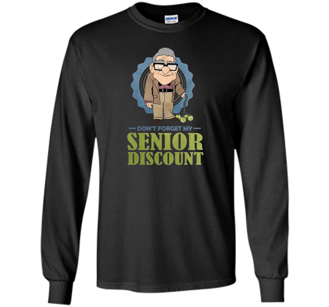 Senior discount grumpy old Long Sleeve