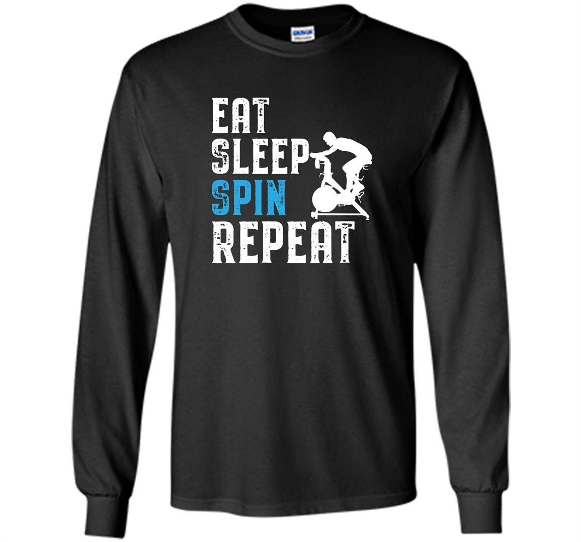 Spinning indoor cycling repeat Long Sleeve