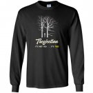 Treejection funny disc golf Long Sleeve