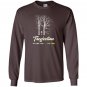 Treejection funny disc golf Long Sleeve
