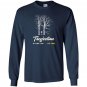 Treejection funny disc golf Long Sleeve