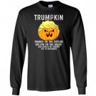 Trumpkin orange on the outside hollow on the inside Long Sleeve