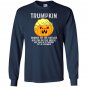 Trumpkin orange on the outside hollow on the inside Long Sleeve