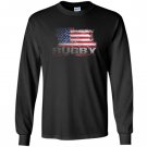 Usa flag rugby american rugby gifts Long Sleeve