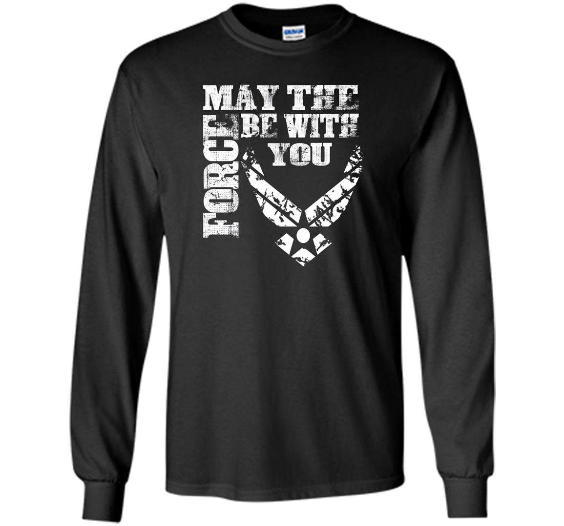 Us air force funny force gift logo usaf Long Sleeve