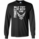 Us air force funny force gift logo usaf Long Sleeve