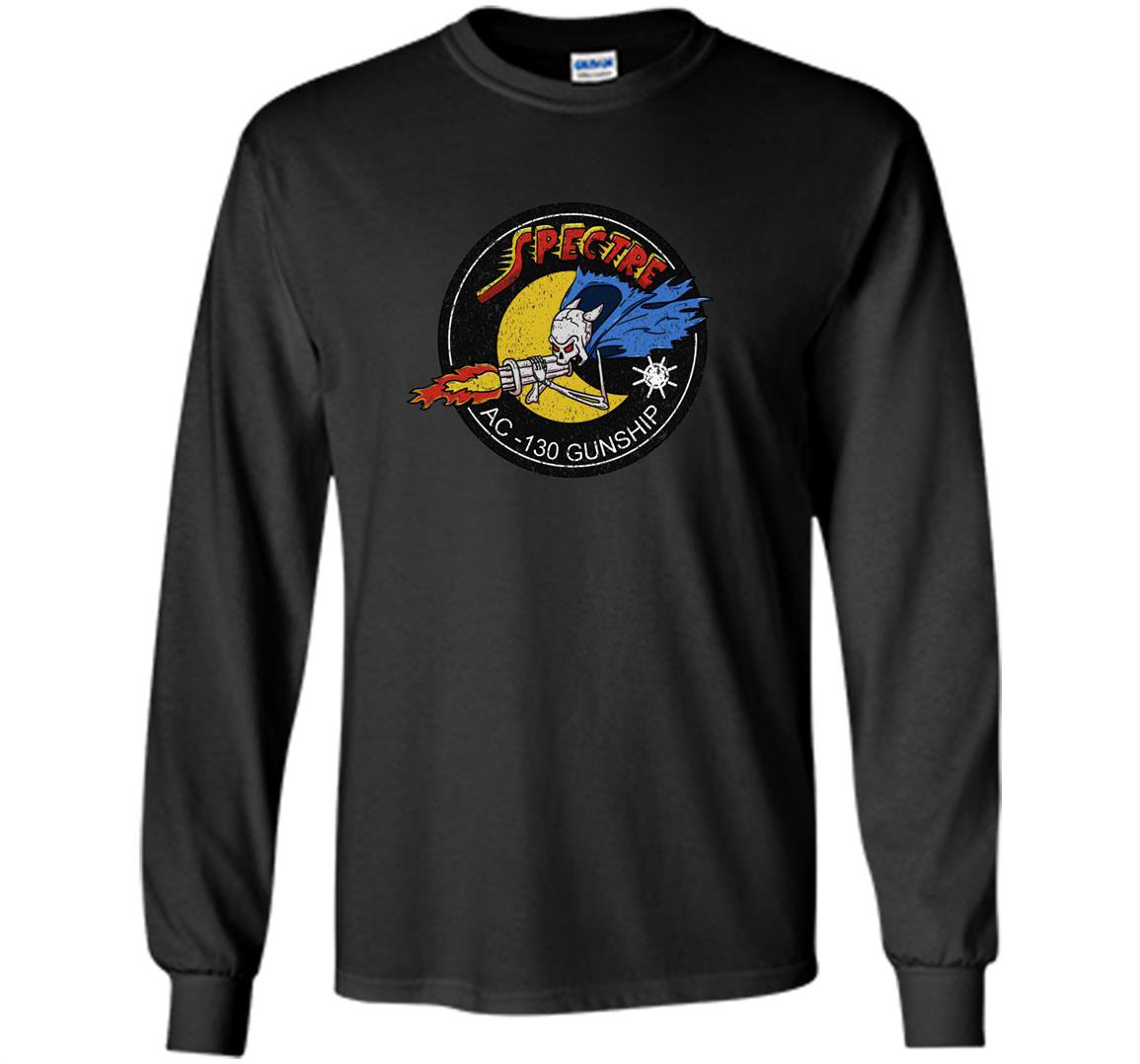 Vietnam ac 130 gunship ghost aerial gunner Long Sleeve