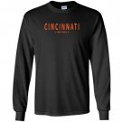 Vintage cincinnati soccer fan gift fc sincy sport Long Sleeve