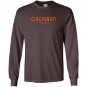 Vintage cincinnati soccer fan gift fc sincy sport Long Sleeve