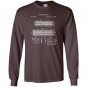 Vintage cribbage board design Long Sleeve