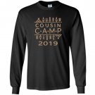 Vintage family camp cousin camp 2019 Long Sleeve