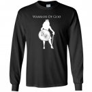 Warrior of god christian armor of god fearless Long Sleeve