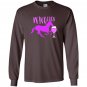 Winocorn drinking wine funny unicorn Long Sleeve
