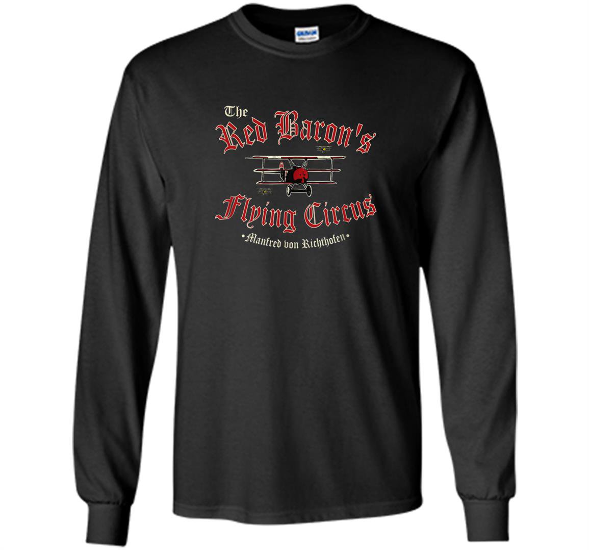 Ww1 german air force the red barons flying circus Long Sleeve