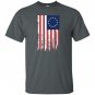 4th of july betsy ross 13 colonies american flag T-shirt