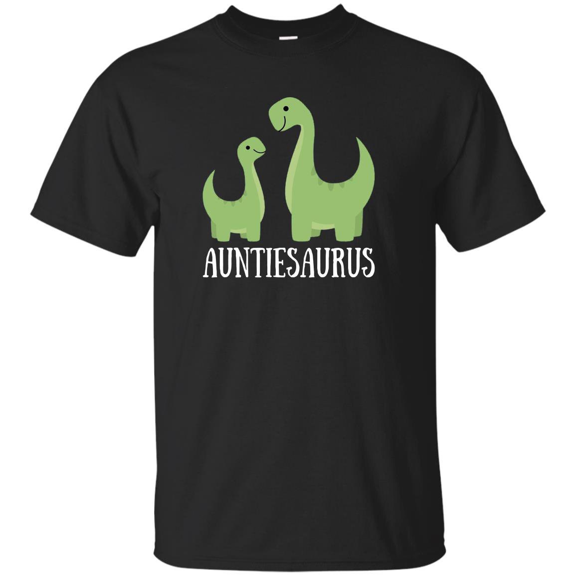 Auntiesaurus auntie saurus dinosaur T-shirt