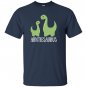 Auntiesaurus auntie saurus dinosaur T-shirt