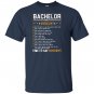 Bachelor party checklist funny bachelor party T-shirt