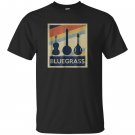 Grass vintage music instruments retro T-shirt