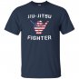 Brazilian jiu jitsu fighter usa shaka T-shirt