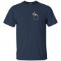 Cartoon pocket boxer dog meme T-shirt