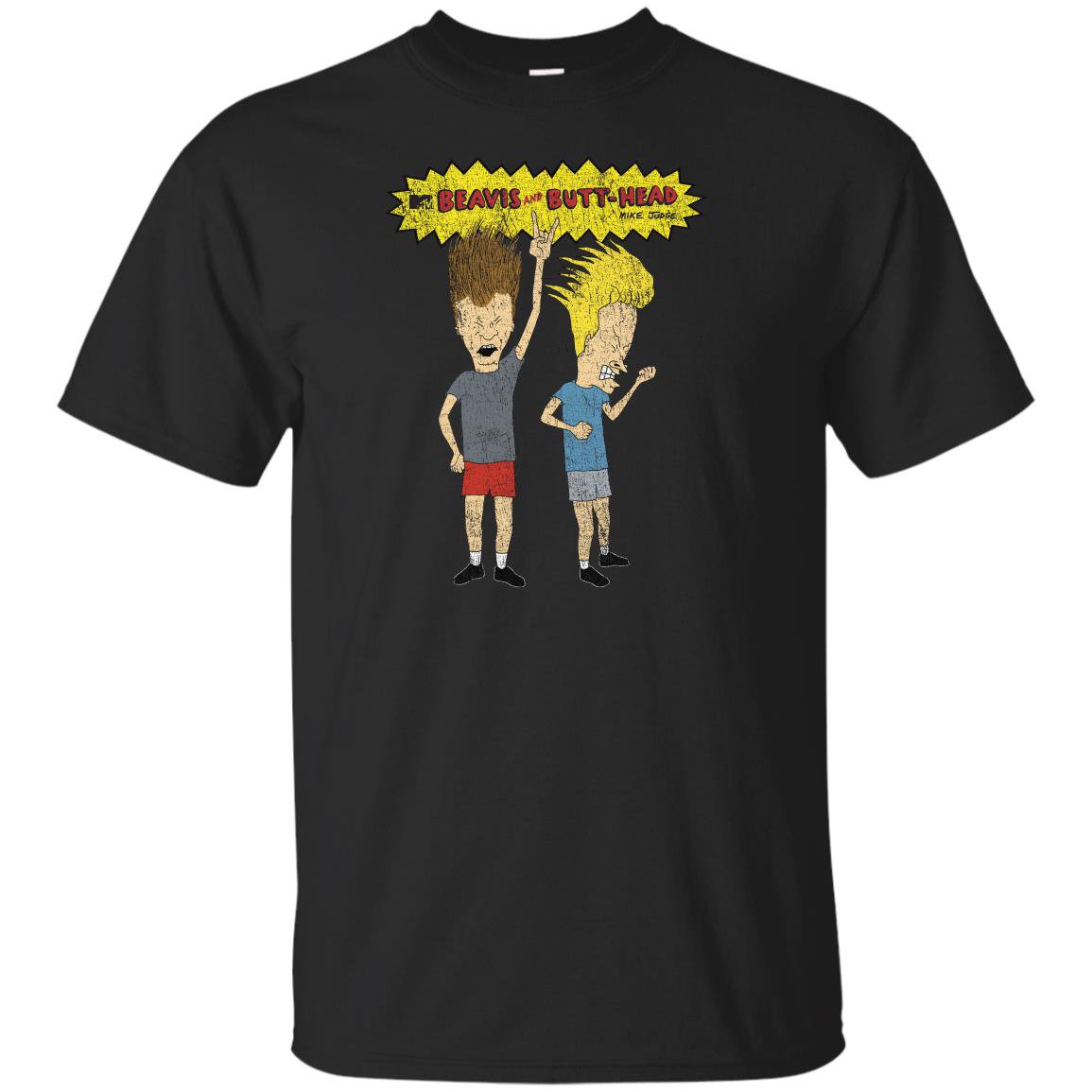 Classic beavis and butt head rockin T-shirt