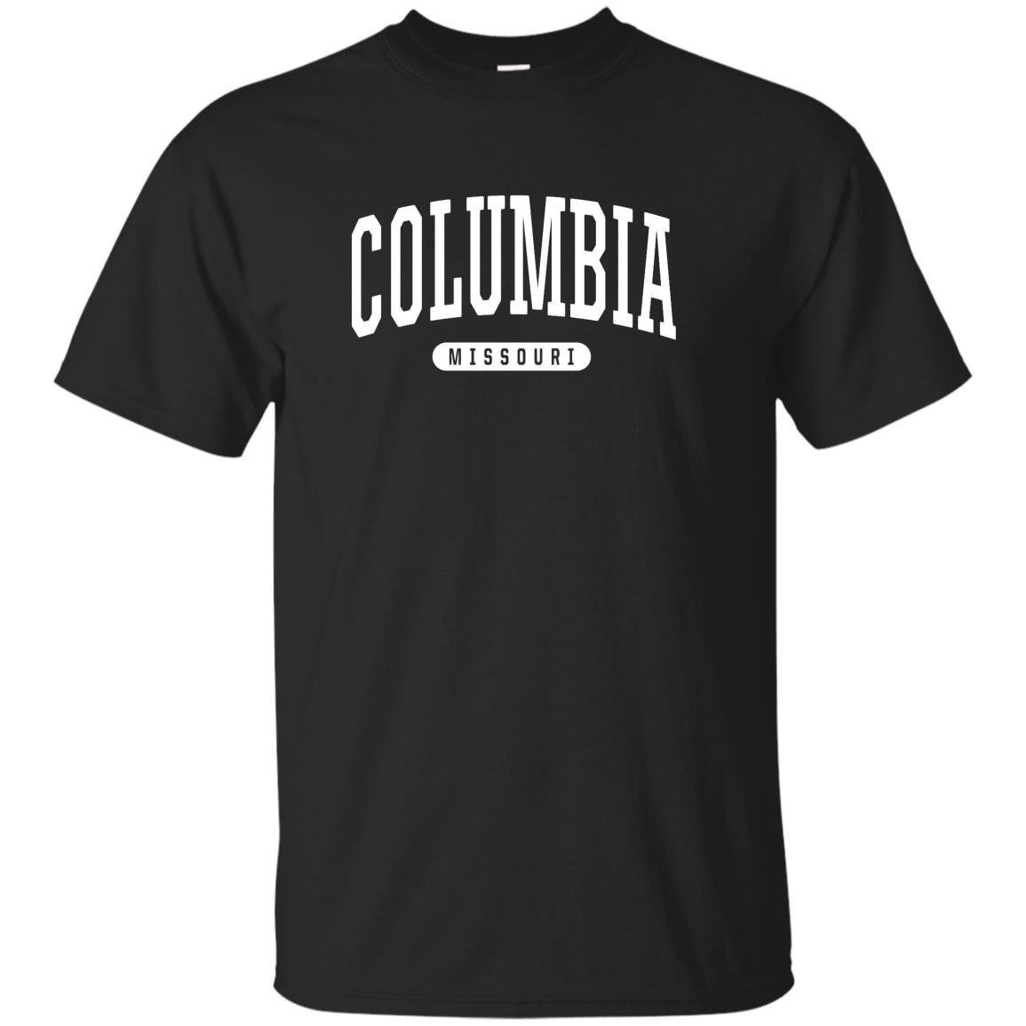Columbia college university style mo usa T-shirt