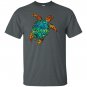 Cosmic watercolor sea turtle T-shirt