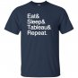 Data analytics eat sleep tableau repeat stem T-shirt