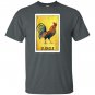 El gallo chicken mexican rooster loteria card T-shirt