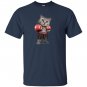 Funny boxing cat lovers gifts T-shirt