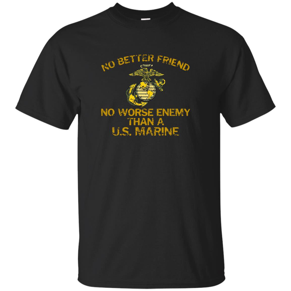 General mattis no better friend quote faded grunge T-shirt