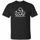 God is greater than the highs and lows christian T-shirt