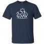 God is greater than the highs and lows christian T-shirt