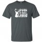 Grandpa the buckin legend deer hunter funny hunting T-shirt