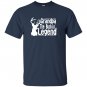 Grandpa the buckin legend deer hunter funny hunting T-shirt
