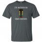 Id rather be drag racing in my race car line it up T-shirt