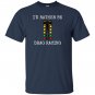 Id rather be drag racing in my race car line it up T-shirt