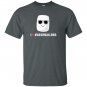 I love marshmallows cool cartoon sunglasses T-shirt