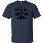 Insane asylum inmate halloween costume T-shirt