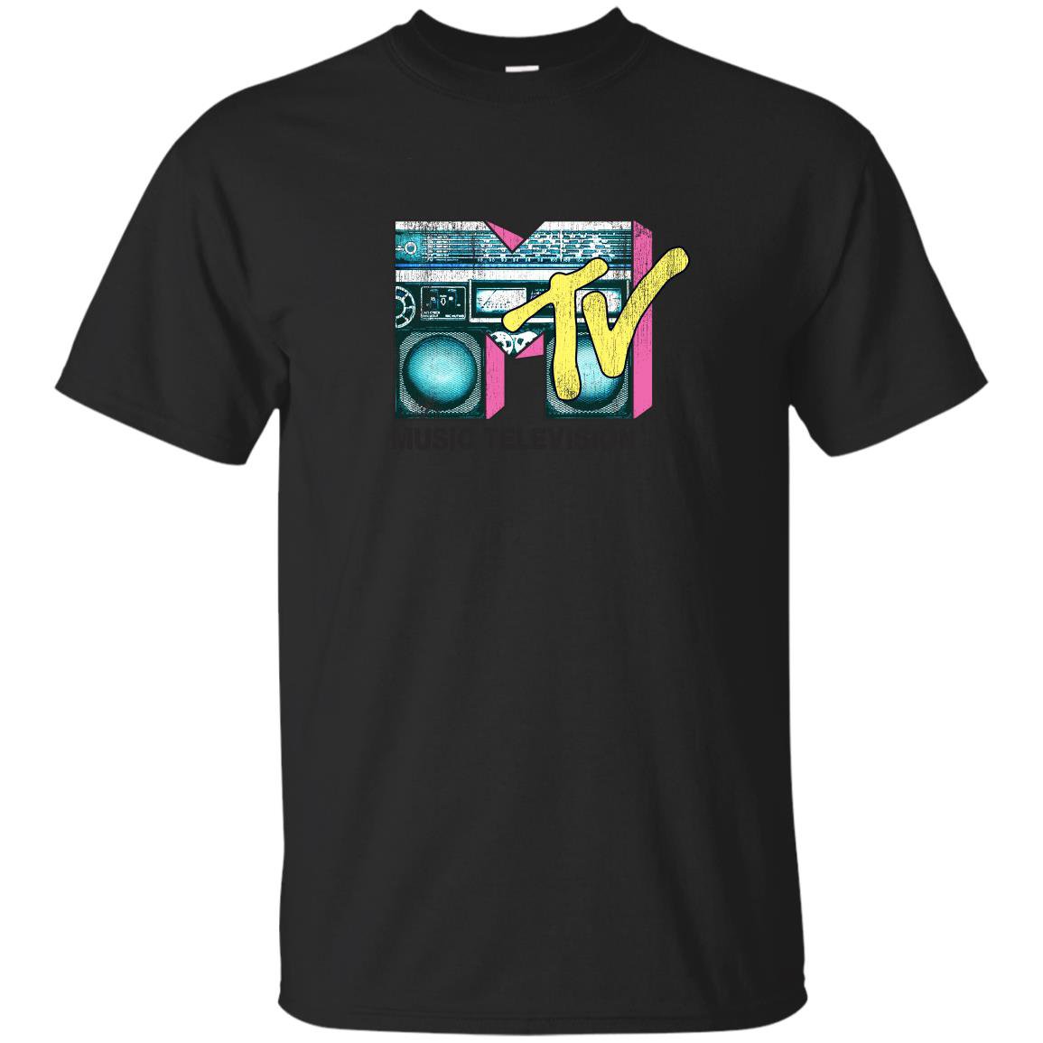 Logo retro teal boombox T-shirt