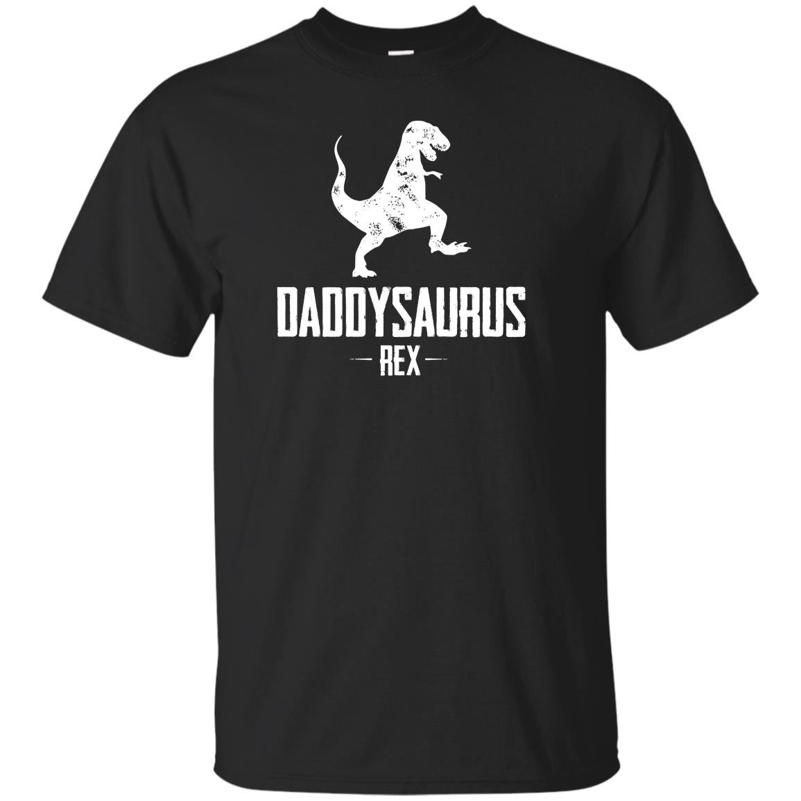 Daddysaurus rex father gift T-shirt