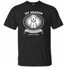 Mini schnauzer gift schnauzer dog shadow T-shirt
