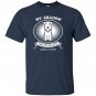 Mini schnauzer gift schnauzer dog shadow T-shirt